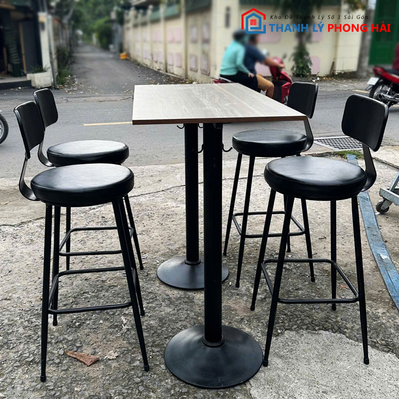 bo-ban-ghe-bar-1m2-hien-dai-cu-3 Bộ Bàn Ghế Bar 1m2 Hiện Đại Cũ