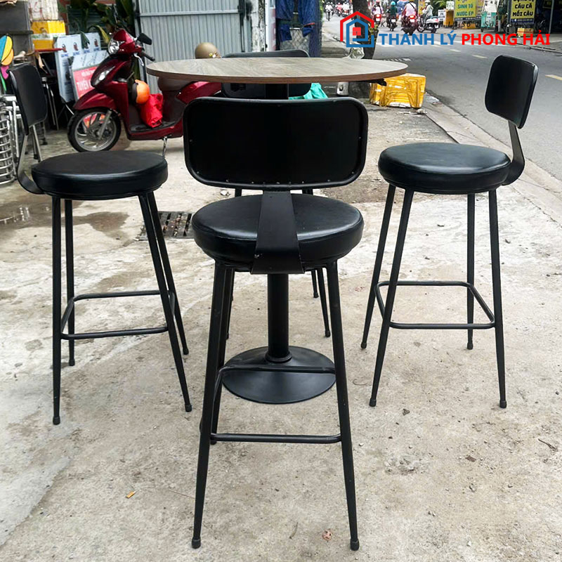 bo-ban-ghe-bar-tron-80cm-cu-1 Bộ Bàn Ghế Bar Tròn 80cm Cũ