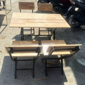 Thanh Lý Bộ Bàn Ăn 4 Ghế Tồn Kho Mới 99%