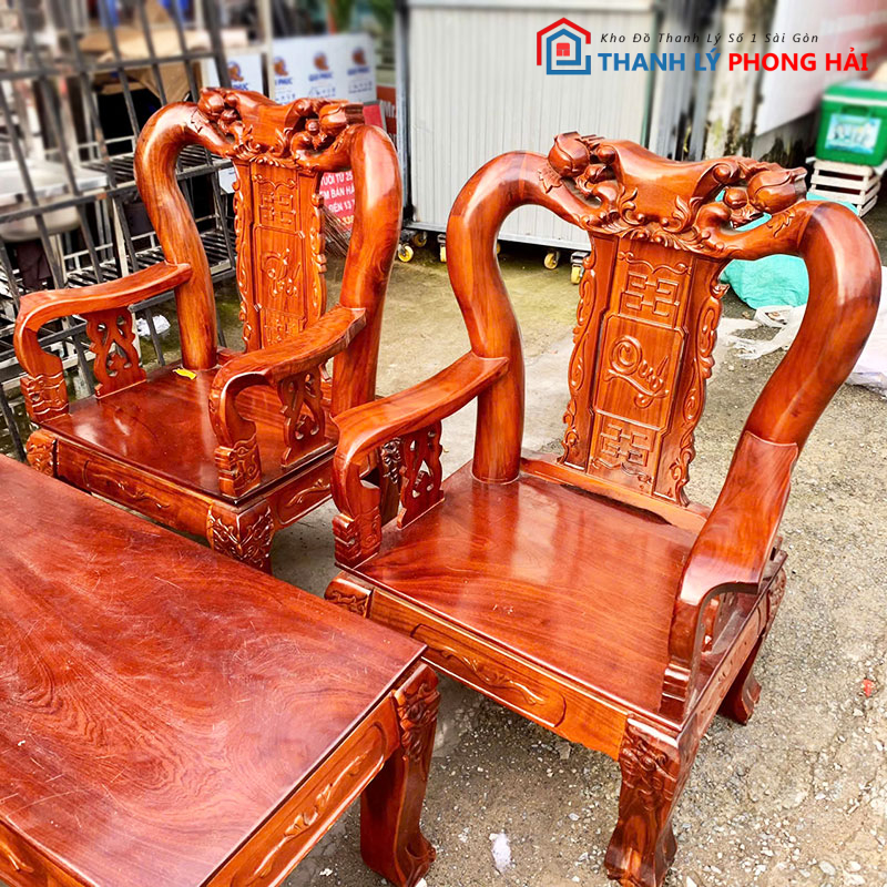 bo-salon-1m8-go-tu-nhien-cu-tay-10-5 Bộ Salon 1m8 Gỗ Tự Nhiên Cũ Tay 10