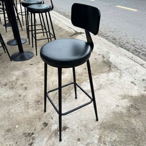 Ghế Bar Cao 80cm Bằng Sắt Cũ