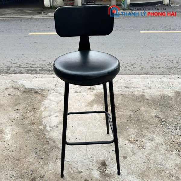 Ghế Bar Cao 80cm Bằng Sắt Cũ