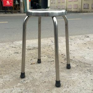 Ghế Inox Cũ Tròn Có Khung Và Không Khung Cũ