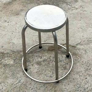Ghế Inox Cũ Tròn Có Khung Và Không Khung Cũ