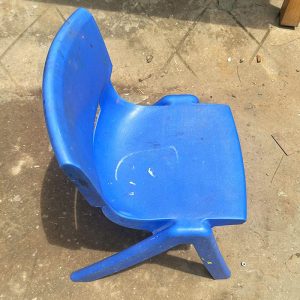 Ghế Nhựa Thấp Có Tựa Lưng Nhiều Màu Cũ