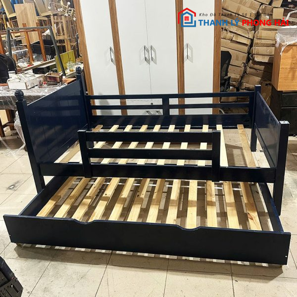 Giường 1m2 Cũ 2 Tầng Kéo Trượt