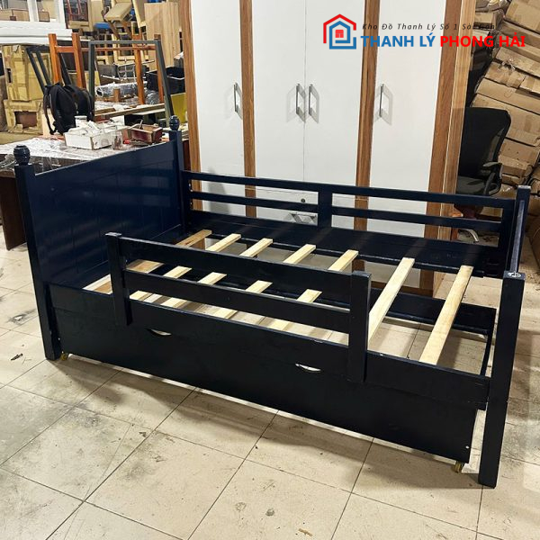 Giường 1m2 Cũ 2 Tầng Kéo Trượt