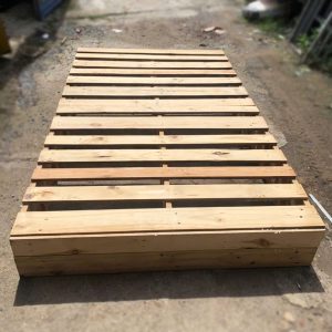 Giường Pallet 1m2 Gỗ Tự Nhiên Cũ