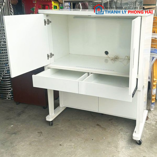 Kệ Đựng Máy May 1m1 Gỗ Công Nghiệp Cũ