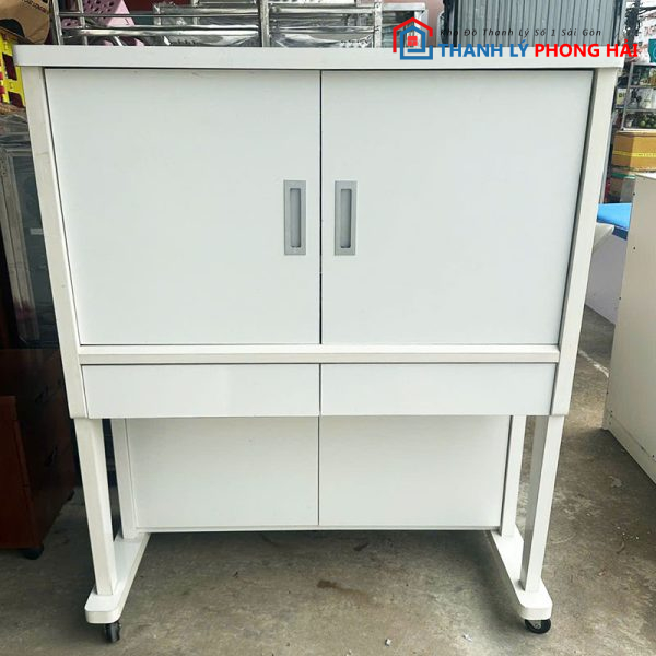 Kệ Đựng Máy May 1m1 Gỗ Công Nghiệp Cũ