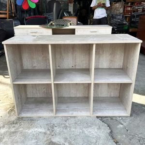 Kệ Hồ Sơ Gỗ 1m2 Cũ Kèm 6 Ngăn