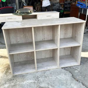 Kệ Hồ Sơ Gỗ 1m2 Cũ Kèm 6 Ngăn