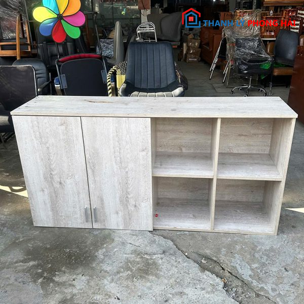 Kệ Hồ Sơ Gỗ Công Nghiệp 1m6 Hiện Đại Cũ