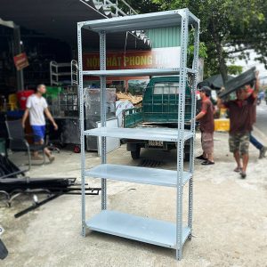 Kệ Sắt 5 Tầng 1m2 Chắc Chắn Cũ