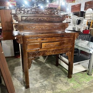 Kệ Thờ Gỗ Tràm 3 Tầng 1m47 Mới 99%