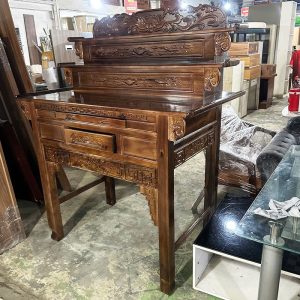 Kệ Thờ Gỗ Tràm 3 Tầng 1m47 Mới 99%