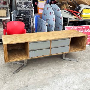Kệ Tivi 1m7 Cũ Gỗ Công Nghiệp