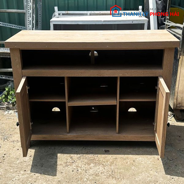 Kệ Tivi Cũ Gỗ MDF 1m27 Có Hộc