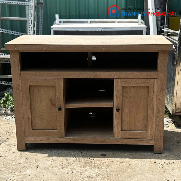 Kệ Tivi Cũ Gỗ MDF 1m27 Có Hộc