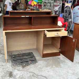 Quầy Lễ Tân 1m4 Cũ Gỗ Công Nghiệp