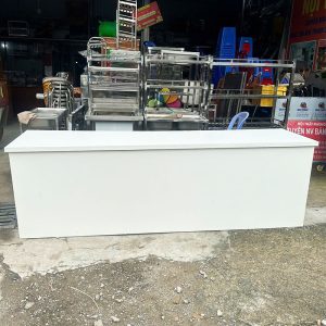 Quầy Lễ Tân 2m4 Cũ Có 3 Hộc Kéo Tiện Dụng