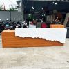 Quầy Lễ Tân 3m Gỗ MDF Cũ