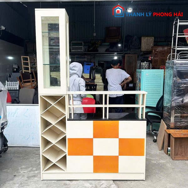 Tủ Bếp 1m35 Nhiều Ngăn Tiện Dụng Cũ
