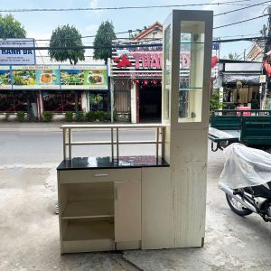 Tủ Bếp 1m35 Nhiều Ngăn Tiện Dụng Cũ