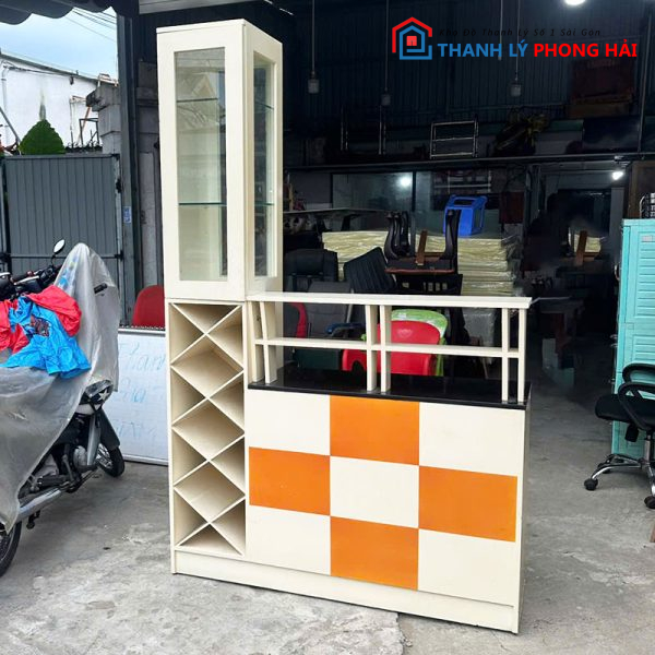 Tủ Bếp 1m35 Nhiều Ngăn Tiện Dụng Cũ
