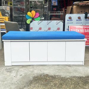 Tủ Đựng Đồ Kèm Nệm Ngồi 1m55 Cũ