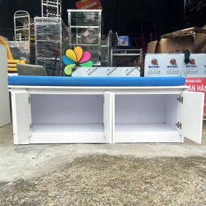 Tủ Đựng Đồ Kèm Nệm Ngồi 1m55 Cũ