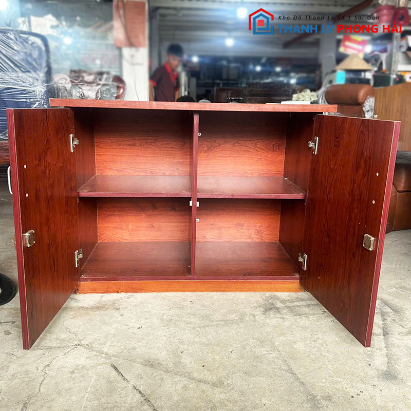 tu-ho-so-1m-cu-2-canh-4-ngan-1 Bàn Làm Việc 1m Cũ Kết Hợp Tủ Hồ Sơ