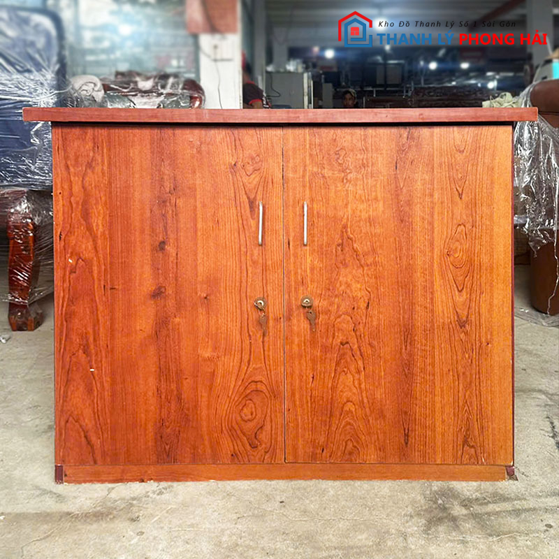 tu-ho-so-1m-cu-2-canh-4-ngan-2 Bàn Làm Việc 1m Cũ Kết Hợp Tủ Hồ Sơ