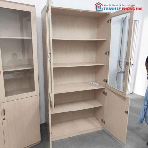 Tủ Hồ Sơ 80cm 4 Cánh Cũ