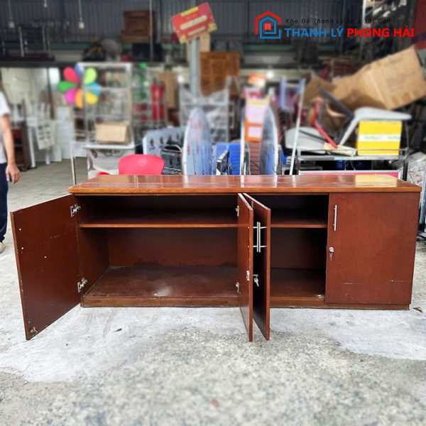 Tủ Hồ Sơ Treo 2m Cũ Gỗ Công Nghiệp