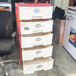 Tủ Nhựa 57cm Cũ Gồm 5 Ngăn