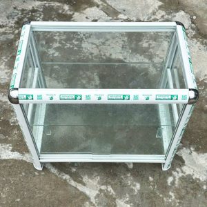 Tủ Thuốc 50cm Cũ Khung Nhôm Cửa Lùa