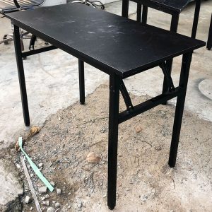 Bàn Chân Xếp 1m Mặt Gỗ Cũ