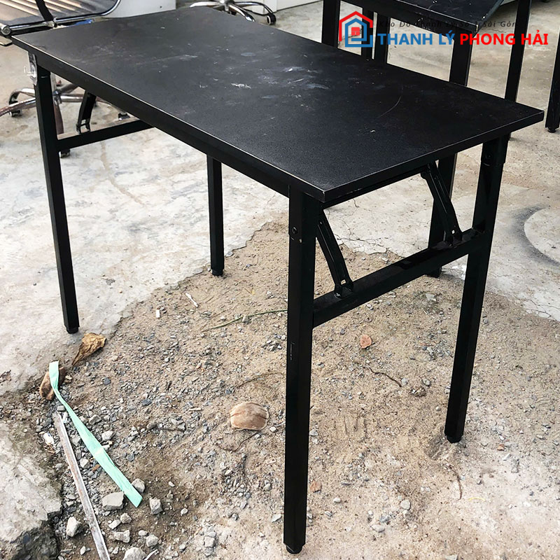 ban-chan-xep-1m-mat-go-cu-1 Bàn Chân Xếp 1m Mặt Gỗ Cũ