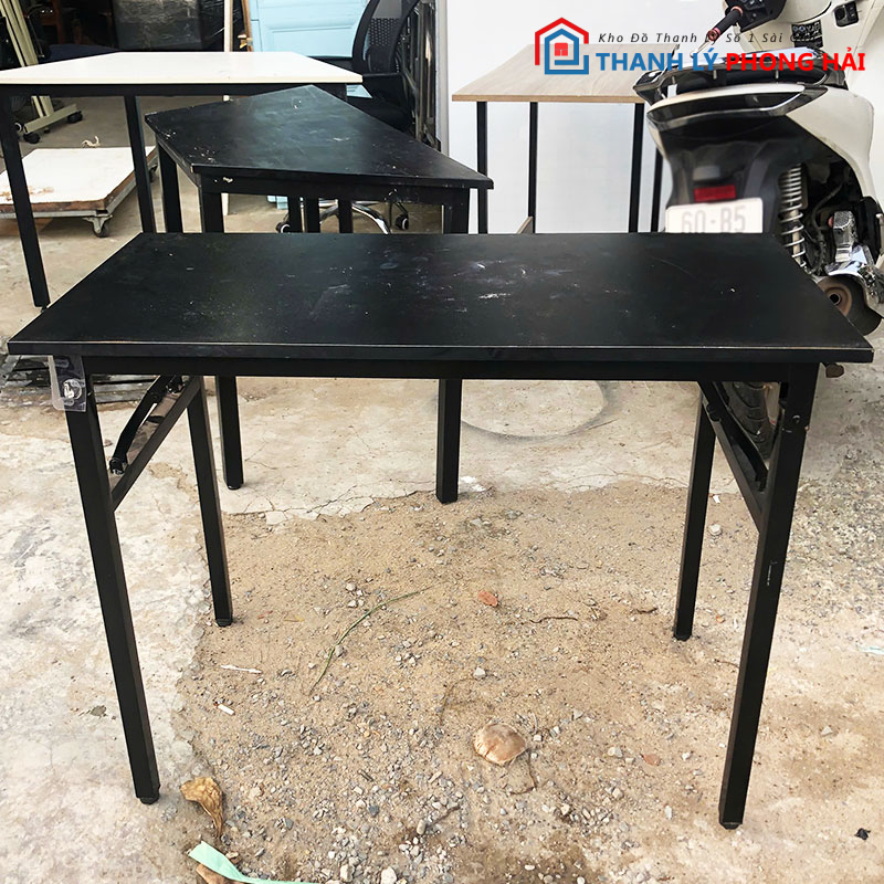 ban-chan-xep-1m-mat-go-cu-2 Bàn Chân Xếp 1m Mặt Gỗ Cũ