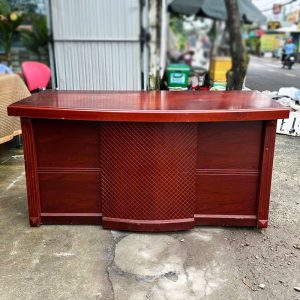Bàn Giám Đốc 1m6 Tích Hợp Tủ Hồ Sơ Cũ