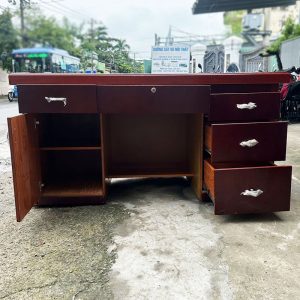 Bàn Giám Đốc 1m6 Tích Hợp Tủ Hồ Sơ Cũ