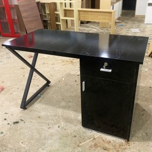 Bàn Làm Việc 1m2 Chân Chữ X Kết Hợp Tủ Hồ Sơ Mới 99%