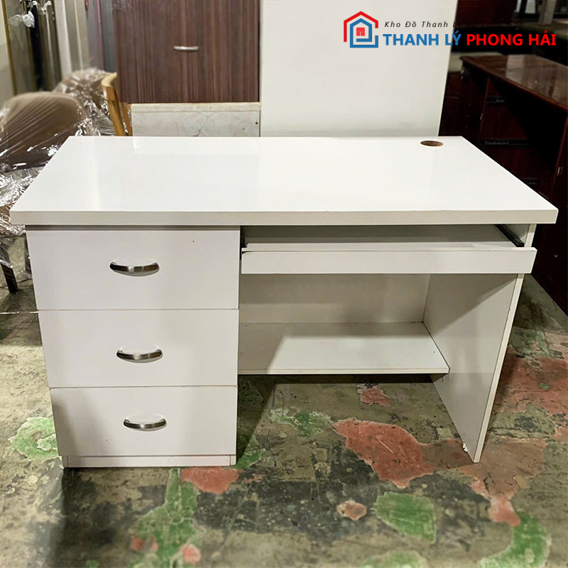 ban-lam-viec-1m2-kem-ngan-keo-cu-1 Bàn Làm Việc 1m2 Kèm Ngăn Kéo Cũ