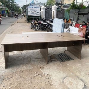Bàn Làm Việc 2m4 - Bàn Họp Gỗ MDF Cũ