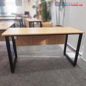 Bàn Làm Việc Có Bửng 1m4 Chân Sắt Cũ (Nhiều Size)
