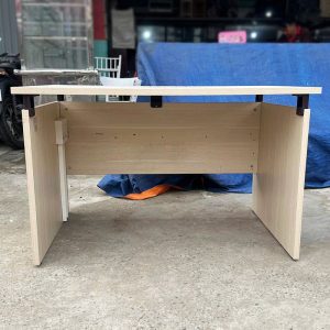 Bàn Làm Việc Có Bửng Gỗ MDF 1m2 Cũ