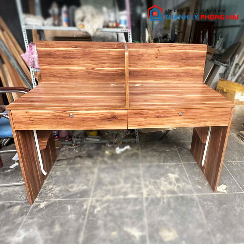 ban-lam-viec-cum-1m4-cu-1 Bàn Làm Việc Cụm 1m4 Cũ Dành Cho 2 Người