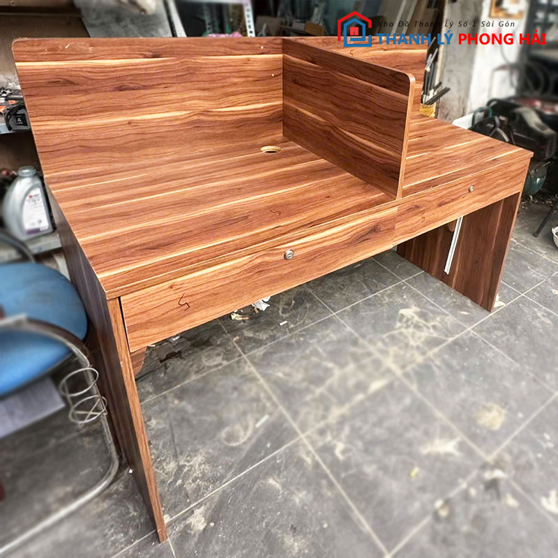 ban-lam-viec-cum-1m4-cu-3 Bàn Làm Việc Cụm 1m4 Cũ Dành Cho 2 Người