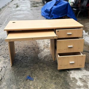 Bàn Làm Việc Gỗ MDF 1m4 Kèm Tủ Hồ Sơ Cũ